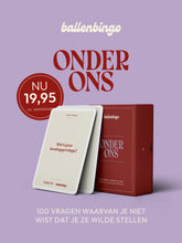 Afbeelding in Gallery-weergave laden, Ballenbingo's Kaartspel - Onder Ons
